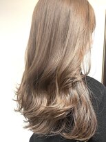 ラック 津田沼(LUCK)&nbsp;ミルクティーベージュ/グレージュ/小顔に見せるヘア/ハイトーン