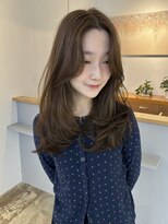 フェブミエル(fev miel)&nbsp;【fev_rica】透明感ベージュカラー&レイヤーカット