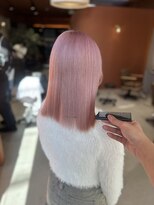 モアナ バイ ラナ 上小田井(MoanA BY LANA)&nbsp;ピンクベージュ/ハイトーン/ケアブリーチ/ピンク