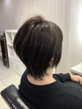 ヘアースペース シエル(Hair Space Ciel) 長めのショートウルフ