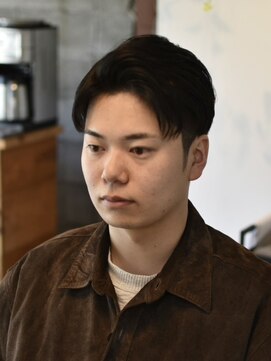 リム メンズヘア(LIM men's hair) 短髪6:4分けセンターパート【メンズカット/倉敷/中島/美容院】