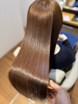 アニュー 大宮店(ANEW) 髪質改善×ライトブラウン