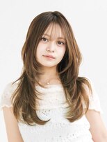 タムタム 平井店&nbsp;韓国ロングハッシュカット　顔まわりレイヤー