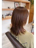 ラポール(Rapport)&nbsp;大人ニュアンスも備えたミディアムヘア