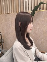 ブローチェラウカ(Broche lauka) 大人可愛い、艶ピンクブラウン