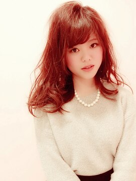 メルマードバーベル(Mermard Bavel) 【ミディアム】　寝ぐせ風ゆるふわカール