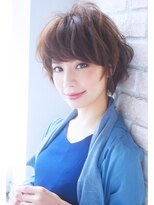 ボニークチュール(BONNY COUTURE)&nbsp;大人かわいいマッシュルームボブ・イメチェン・40代・ミセスヘア