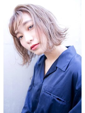 シエナ 渋谷(Siena) siena 透け感アイスホワイトベージュ