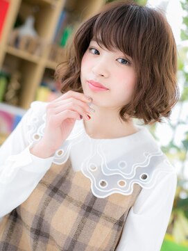 カバーヘア イヴ 戸頭店(COVER HAIR EVE) *EVE戸頭* お人形さんみたい♪外国人風カール小顔ボブa