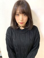 レイラバイアフロート 吉祥寺(Lila by afloat)&nbsp;ワンカール小顔ボブ×ラベンダーグレー【アフロート小笠原】