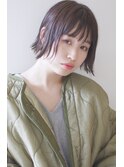 【tela】ラベンダーベージュ・ストリークボブ【溝の口】