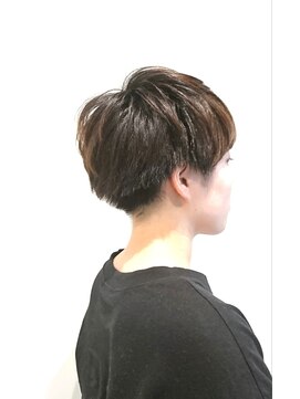 ファースト 郡山店(first) ショートスタイル[刈り上げ]◎30代40代50代/カーキベージュ