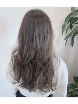 アンスールミミ 南草津店(Ansur mimi) 艶×透明感☆シルキーグレージュ