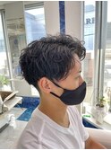 スパイラルパーマ