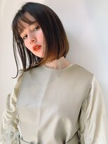 リト 自由が丘(Lit.)&nbsp;【Lit.】結べる前下がりボブ 抜け感ヘア【担当YUKINA】