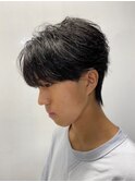 シースルーマッシュガイルヘアリーフヘアマッシュ