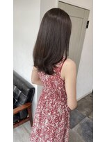 リズム(lysm)&nbsp;グレージュカラー × ミディアムレイヤー