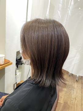 メイクス 表参道(MAKE'S omotesando) ホワイトグレージュ/デジタルパーマ/チェリーブラウン/表参道