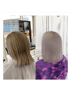 クラン ヘアーアンドスタジオ(CLAN hair & studio) ハイトーンエクステブリーチインナーミルクティーベージュ