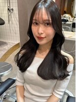 シーシンジュク 新宿南口(Sea shinjuku)&nbsp;韓国風前髪×レイヤーカット【髪質改善/新宿/レイヤーカット】