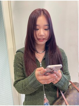 バイオレット ナゴヤ(Violet Nagoya) 暖色カラー チェリーレッド ラベンダー ワンカール レイヤー