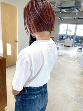 ルーク(LUKE) パラパラ質感ボブ