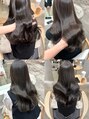 イル(iru)&nbsp;大人気の透明感ケアカラー◎髪質改善でよりサラ艶ヘアに…！