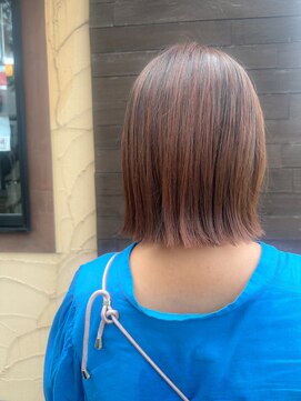 アンツ ヘアーアンドリゾート 辻堂本店(ANT'S Hair and Resort) 切りっぱなしボブ