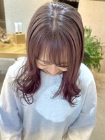 ディッセンバー 神宮前(December) 紫カラー/ぶどうカラー/パープルカラー/ブリーチカラー/渋谷