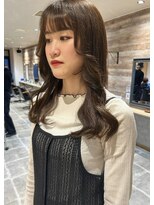 ラボヌールヘアー 札幌店(La Bonheur hair etoile) 【熊澤】アッシュベージュ/linkパーソナルトリートメント
