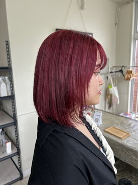 アミーリットルアットタクマ(amie:L at takuma) チェリーレッド