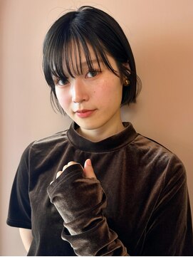 リアンカ(LIANCA) 【LIANCA】ミニボブ/顔まわりカット/グレージュ