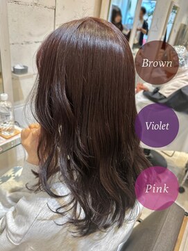 リリー 勝田台店(Lilly) 〈Lilly勝田台 佐藤愛〉ブリーチなしラベンダーピンク*