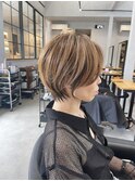 今時ショートヘア
