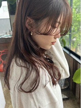 ビハインドザカーテン(BEHIND THE CURTAIN)の写真/顔周りの絶妙なカットで好印象スタイルへ◇日常のスタイリングが楽しくなる理想のヘアスタイルが手に入る。