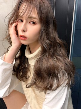 ロゼ 枚方(Rose) 【ROSE】くすみベージュ_マロンブラウン_ロングヘア