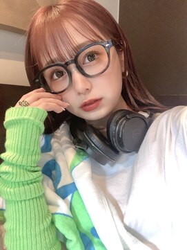 ジェム(GEM) 切りっぱなしボブグレージュショートダブルカラー★8