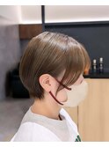 難しいスタイリングいらず丸みショート