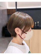 クセッテ(kusette) 難しいスタイリングいらず丸みショート
