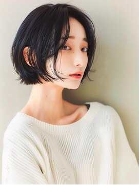 ラベスト キョウト(LOVEST) ショートボブ/センターパート/フェイスレイヤー/レイヤーボブ
