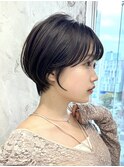 ナチュラルショート20代30代40代50代小顔ヘア