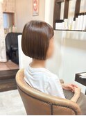 前下がりボブ
