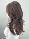 ロング韓国ヘア顔周りレイヤー美髪_ba397593