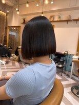 ロンドアベニール 北千住(Lond avenir)&nbsp;ブリーチなしチェリーブラウン髪質改善縮毛矯正酸性ストレート