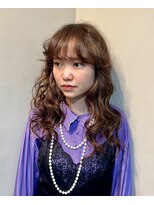 ワンインチ(1 inch)&nbsp;パーマ/くるくるパーマ/ベージュカラー