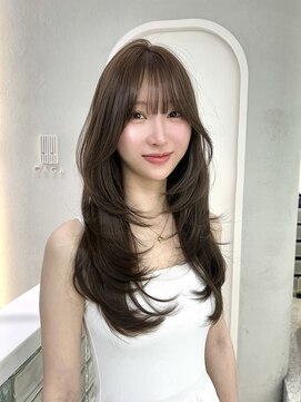 ガガ 心斎橋(GAGA) 小顔◎ミニウルフ/ホワイトグレージュ/髪質改善/ハイトーン