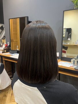 アルター(aL ter) まとまるボブ［暗めカラー/グランマッシュ/デザイン］長野歌穂