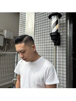 ゴートファミリー 川口(G.O.A.T FAMILY)&nbsp;スキンフェードサイドパート