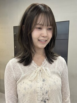 ヘアー アイス ルーチェ(HAIR ICI LUCE) ブリーチなし秋カラーココアグレージュオリーブグレージュ/今枝