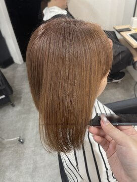 ラフ(LAFF) キャラメルベージュ/ダブルカラー/ブリーチ